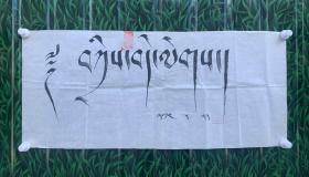 南杰旺扎：中国著名藏文书法家，现为中国书协会员，西藏自治区书协副主席，西藏青年书协副主席，西藏藏文春联创始人