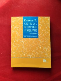 Domestic Animal Behaviour and Welfare 16开