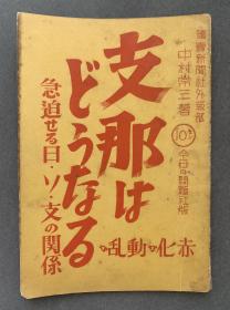 1936年发行《中国将何去何从？》一册（收有“蒋介石政权与中国的现状”、“张学良政变的原因”、“南京政府将何去何从”、“日苏压制中国”等文章。）
