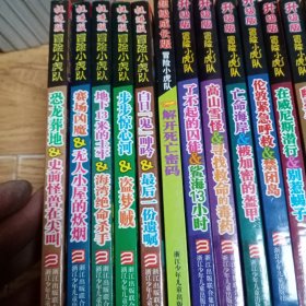 挺进版冒险小虎队5本 +升级版冒险小虎队7本超级成长版1本(共13册合售)