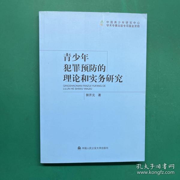 青少年犯罪预防的理论和实务研究