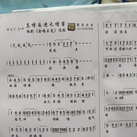 真情反遭无情害《金鸡玉兔》李玉兰 潮剧曲谱 广东汕头登海潮剧团 潮汕潮剧唱段大全剧本简谱