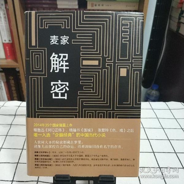 《解密》（麦家）