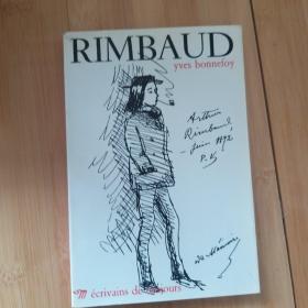 Ecrvains de toujours: Rimbaud, par Yves Bonnefoy 博纳富瓦《兰波》(传记 研究) 法语原版 铜版纸 插图丰富