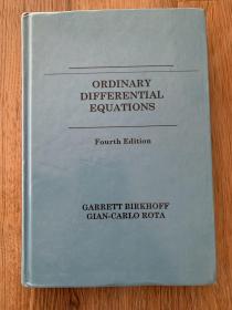 现货 英文原版  Ordinary Differential Equations