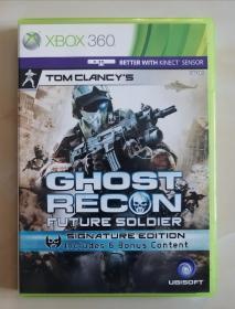 微软（Microsoft）Xbox360正版《汤姆克兰西之幽灵行动4：未来战士/Tom Clancy's Ghost Recon：Future Soldier》曰版初回版 育碧Ubisoft游戏软件 Kinect体感支持