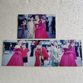 90年代泰国美女照片合影 （3张） 【实拍如图】