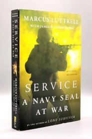 《战争中的海豹突击队》 Service : A Navy Seal at War by Marcus Luttrell（美国研究）英文原版书