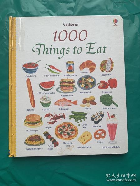 usborne 1000 things to  eat