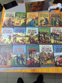 The Secret Seven Collection七个小神探 16册儿童章节冒险小说书 英文原版套装[缺第一册 15本合售]