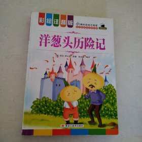 洋葱头历险记(小蝌蚪彩绘注音版，一版一，品佳）