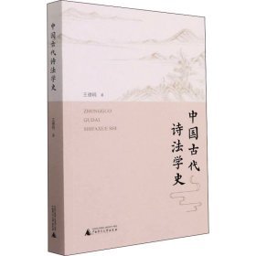 正版 中国古代诗法学史 王德明 广西师范大学出版社