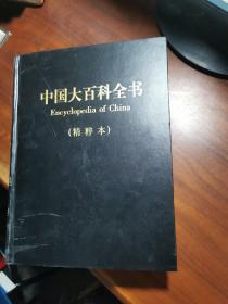 中国大百科全书（精粹本）