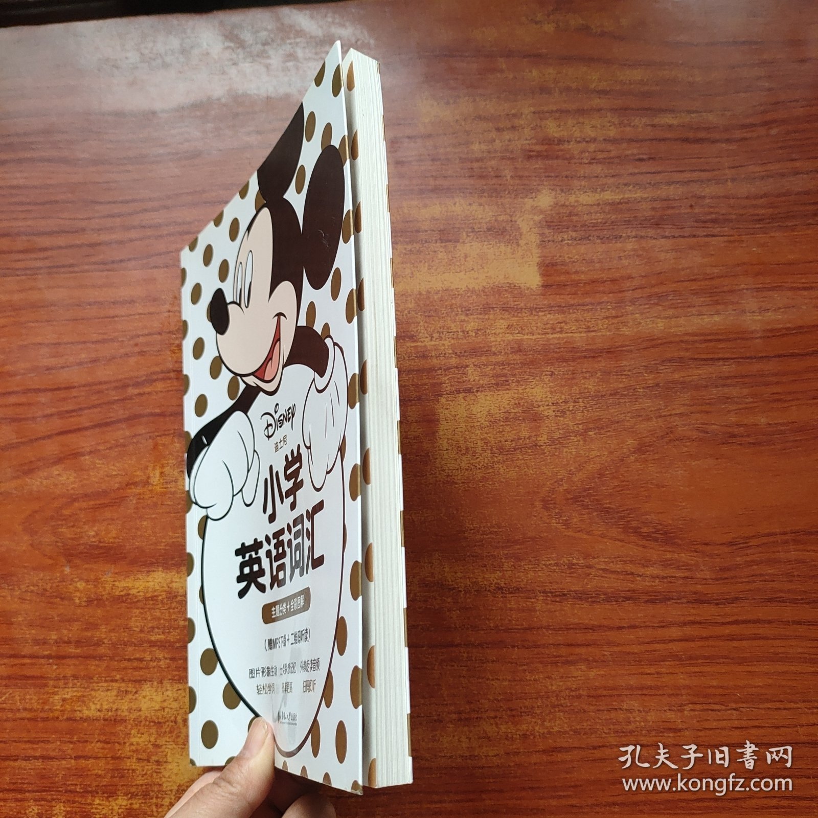 迪士尼.小学英语词汇（主题分类+全彩图解）（赠MP3+二维码听读）