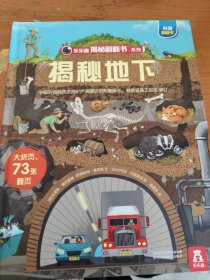 揭秘地下（3-6岁少儿科普翻翻书）好玩又好学乐乐趣童书出品