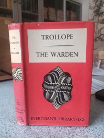 1941年，英文原版，人人文库版本，everyman's library，精装带书衣，trollope，the warden，典狱长