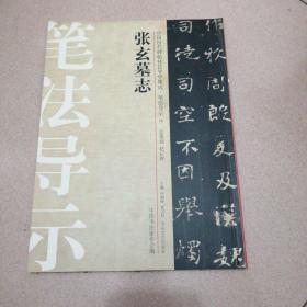 中国历代碑帖技法导学集成·笔法导示（16）：张玄墓志