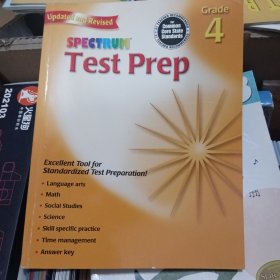 Spectrum Test Prep, Grade 4