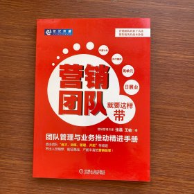 营销团队就要这样带：团队管理与业务推动精进手册