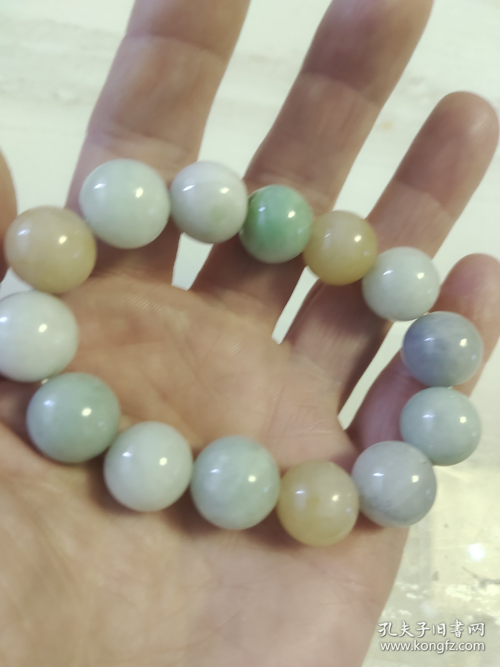 翡翠A货手串