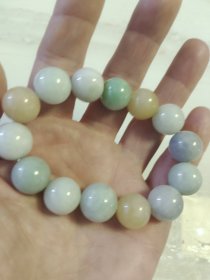 翡翠A货手串