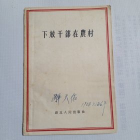 下放干部在农村1958