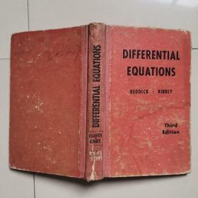 DIFFERENTIAL EQUATIONS微分方程
