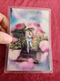 美女竹子老照片 八十年代九十年代彩色相片像片