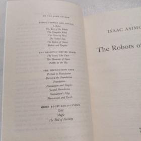 ISAAC  ASIMOV  THE ROBOTS