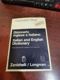 Ragazzini Biagi Dizionario inglese e italiano ltalian and English Dictionary concise