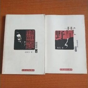 赵延年木刻：鲁迅作品图鉴、野草（二册）