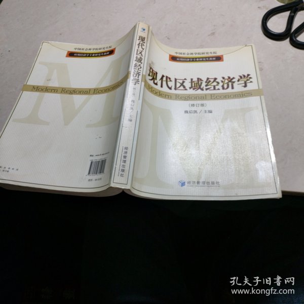 应用经济学专业研究生教材：现代区域经济学