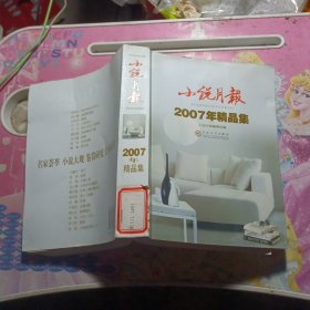 小说月报2007年精品集：《小说月报》·年选系列丛书