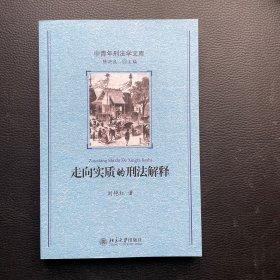 中青年刑法学文库：走向实质的刑法解释