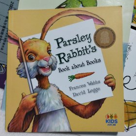 英文原版平装绘本：Parsley Rabbit's Book about Books Franc