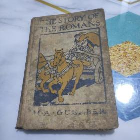 THE STORY OF THE ROMANS 英文原版 罗马人的故事 精装 原版插画  布面精装