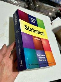现货 Statistics 英文版 统计学