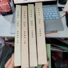 世界通史 全4卷 品如图