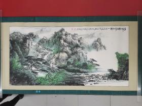 彭蔚海，号三千堂主，1963年生。自幼习画，初师海上名宿沈子丞先生，后受益于亚明、宋文治等名师。现为江苏省美术家协会会员，盐城市美协理事，大丰市美协主席，黄海湿地中国画院院长。