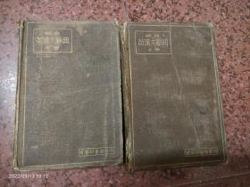 《综合英汉大辞典》2厚册   精装    民国17年初版