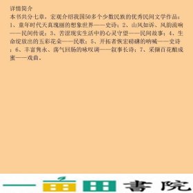 多元多彩各美其美-走进中国少数民族文学邹华知识产权出9787513040129