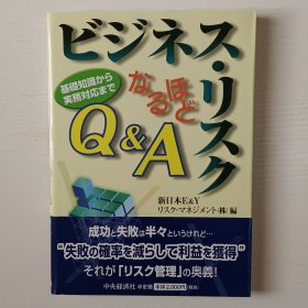 日文书 ビジネス・リスクなるほどQ&A : 基础知识から実务対応まで