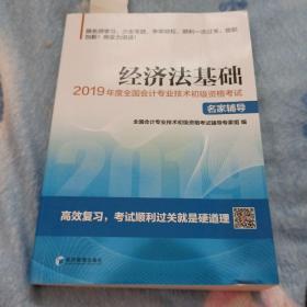 经济法基础——2019年度全国会计专业技术初级资格考试名家辅导