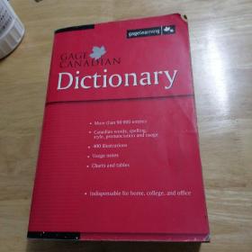 加拿大原版进口盖奇加拿大英语词典Gage Canadian Dictionary
