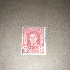 澳大利亚邮票1937-1946年乔治六世，信销随机发