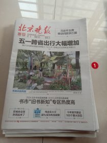 纪念报生日报:北京晚报2024年4月30日