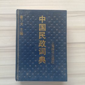中国民政词典