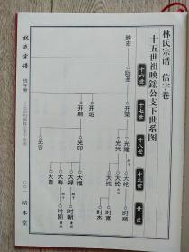 湖北黄冈林家大湾林彪家族家谱:林氏宗谱 [信字卷]