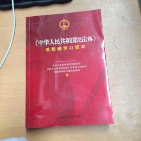 《中华人民共和国民法典》总则编学习读本（有污渍 破损 如图）随机发货
