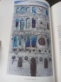 The stones of Venice by John Ruskin 罗斯金《威尼斯之石》Folio 出品精装本 带水彩及黑白插画